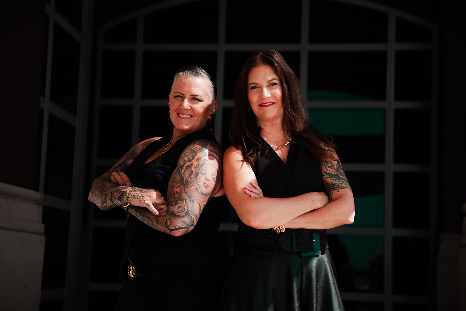 Jen Conkey and Meredith Banka, co-founders of 8 Figure Femme